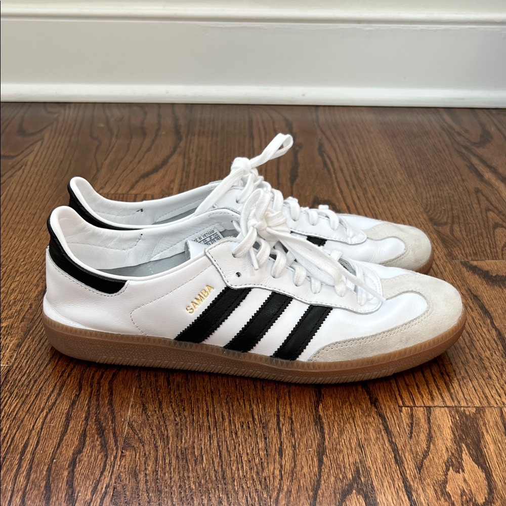Adidas Samba White Black Sneakers